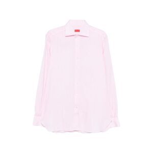 Isaia Pink Shirts Men